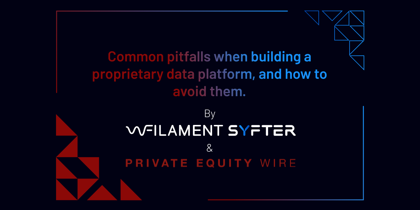 Common pitfalls when building a proprietary data platform, and how to avoid them
