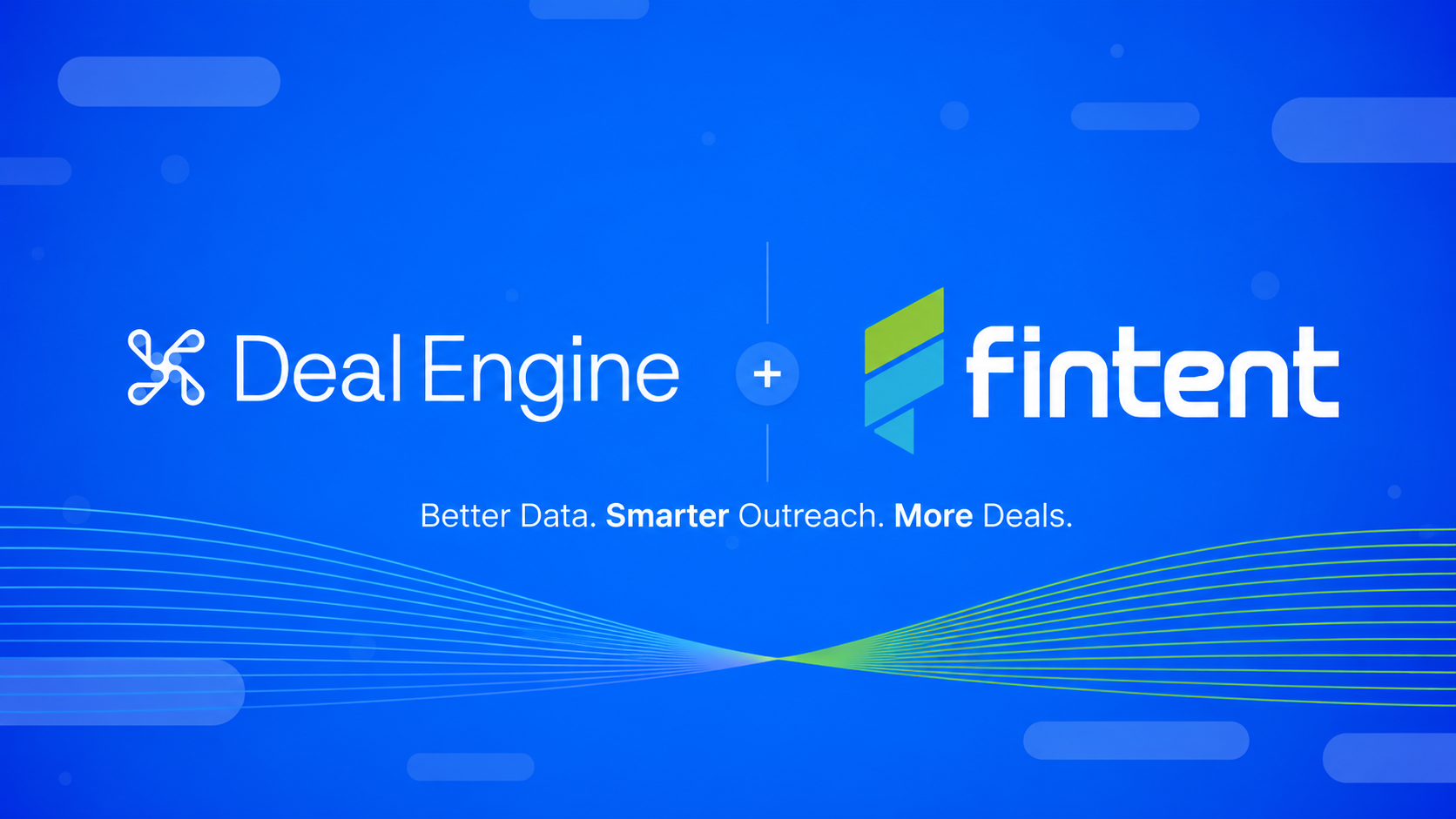 Deal Engine and Fintent announce partnership to bring predictive intent signals into deal sourcing
